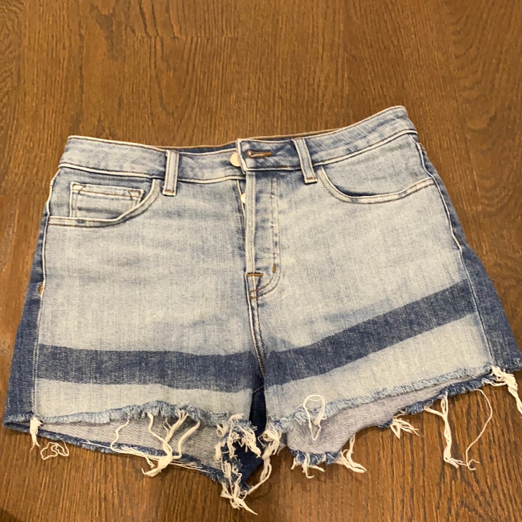 J Brand High Waisted Denim Shorts Size 26